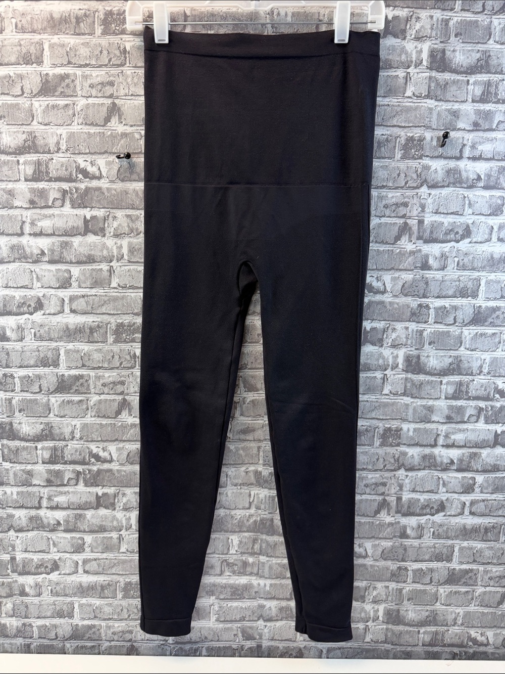 SPANX‎ Black High-Waist Stretch Leggings